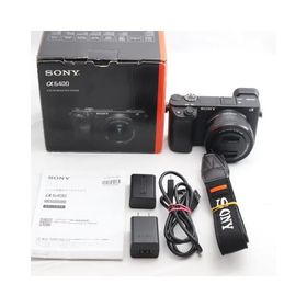 SONY(ソニー) APS-C ミラーレス一眼カメラ α6400 パワーズームレンズキット(同梱レンズ:SELP1650) ブラック ILCE-6400L B