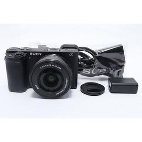 SONY(ソニー) APS-C ミラーレス一眼カメラ α6400 パワーズームレンズキット(同梱レンズ:SELP1650) ブラック ILCE-6400L B