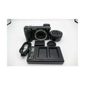 SONY(ソニー) APS-C ミラーレス一眼カメラ α6400 パワーズームレンズキット(同梱レンズ:SELP1650) ブラック ILCE-6400L B