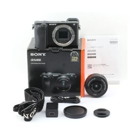 SONY(ソニー) APS-C ミラーレス一眼カメラ α6400 パワーズームレンズキット(同梱レンズ:SELP1650) ブラック ILCE-6400L B