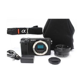 SONY(ソニー) APS-C ミラーレス一眼カメラ α6400 パワーズームレンズキット(同梱レンズ:SELP1650) ブラック ILCE-6400L B