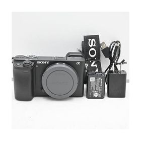 SONY(ソニー) APS-C ミラーレス一眼カメラ α6400 ボディ(レンズなし) ブラック ILCE-6400 B