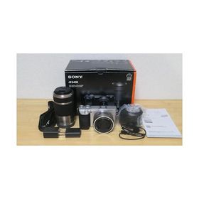 SONY(ソニー) APS-C ミラーレス一眼カメラ α6400 ダブルズームレンズキット(同梱レンズ:SELP1650+SEL55210) シルバー ILCE-6400Y S