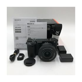 SONY(ソニー) ミラーレス一眼カメラ α6400 パワーズームレンズキット(同梱レンズ:SELP16502) ブラック ILCE-6400K BQ レンズ交換式 APS-C 6400K Black