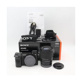 SONY(ソニー) APS-C ミラーレス一眼カメラ α6400 高倍率ズームレンズキット(同梱レンズ:SEL18135) ブラック ILCE-6400M