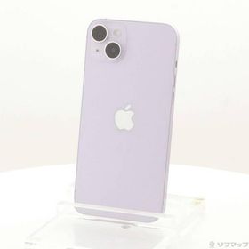 〔中古〕Apple(アップル) iPhone14 Plus 128GB パープル MQ4E3J／A SIMフリー〔247-ud〕