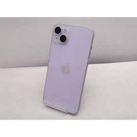 【中古】Apple 国内版 【SIMフリー】 iPhone 14 Plus 128GB パープル MQ4E3J/A【仙台駅東口】保証期間１ヶ月【ランクB】