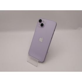 【中古】Apple 国内版 【SIMフリー】 iPhone 14 Plus 128GB パープル MQ4E3J/A【新宿東口】保証期間１ヶ月【ランクA】