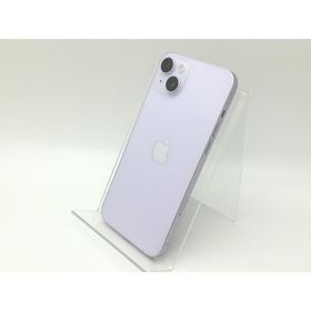 【中古】Apple 国内版 【SIMフリー】 iPhone 14 Plus 128GB パープル MQ4E3J/A【新橋】保証期間１ヶ月【ランクA】