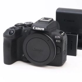A (美品) Canon キヤノン EOS R10 ボディ ブラック シャッター回数2000以下 初期不良返品対応 33-96