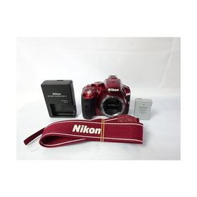 Nikon デジタル一眼レフカメラ D5300 レッド 2400万画素 3.2型液晶 D5300 RED