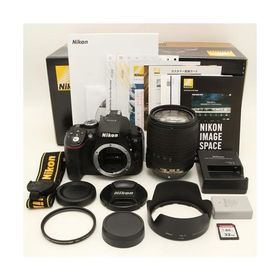 Nikon デジタル一眼レフカメラ D5300 18-140VR レンズキット ブラック D5300LK18-140VRBK