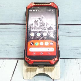 au 京セラ TORQUE G04 レッド KYV46 本体 白ロム SIMロック解除済み SIMフリー C184851