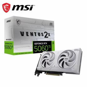 MSI｜エムエスアイ MSI GeForce RTX 5060 Ti 8G VENTUS 2X OC WHITE PLUS グラフィックボード（ホワイト） RTX5060TIOCWHPL