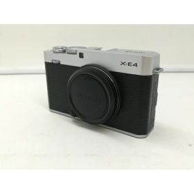 【中古】FujiFilm FUJIFILM X-E4 ボディ シルバー【札幌】保証期間1ヶ月【ランクA】