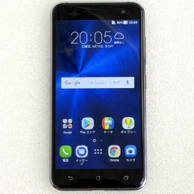 【中古】[ ASUS ] ZenFone 3 ASUS_Z017DA サファイアブラック / SIMフリー版 白ロム ASUS_Z017DA