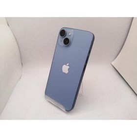 【中古】Apple au 【SIMフリー】 iPhone 14 128GB ブルー MPVJ3J/A【三宮センター】保証期間１週間【ランクC】