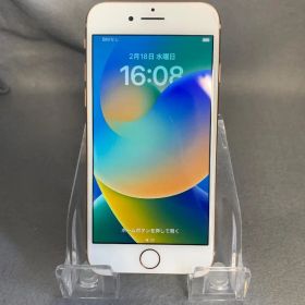 美品 国内版 SIMフリー iPhone8 64GB ゴールド色