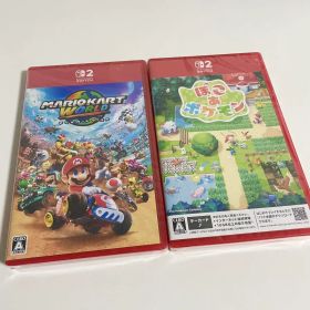 ぽこあ マリオカートワールド 2点セット Switch2 ソフト まとめ売り