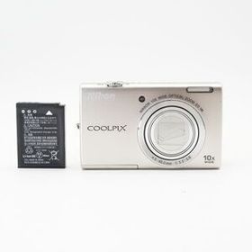 良品 動作確認済 Nikon ニコン COOLPIX S6200 シルバー デジタルカメラ コンパクトデジタルカメラ #AA8598