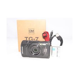 OM SYSYTEM コンパクトデジタルカメラ Tough TG-7 ブラック 防水15m/防塵/耐荷重100kg/耐低温-10℃