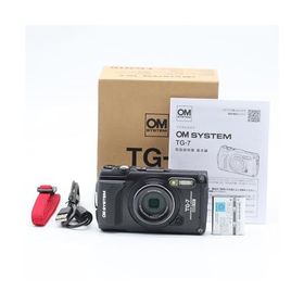 OM SYSYTEM コンパクトデジタルカメラ Tough TG-7 ブラック 防水15m/防塵/耐荷重100kg/耐低温-10℃