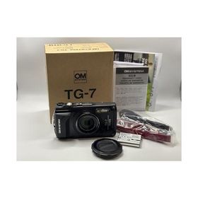 OM SYSYTEM コンパクトデジタルカメラ Tough TG-7 ブラック 防水15m/防塵/耐荷重100kg/耐低温-10℃