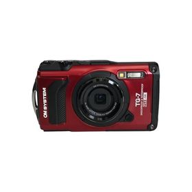 OM SYSYTEM コンパクトデジタルカメラ Tough TG-7 レッド 防水15m/防塵/耐荷重100kg/耐低温-10℃