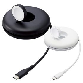 Apple Watch 充電器 ケーブル 1.2m Apple正規認証品 AppleWatch Ultra / SE 第2世代 第1世代 / Series 8 / 7 / 6 / 5 / 4 / 3 / 2 / 1 ブラック/ホワイト