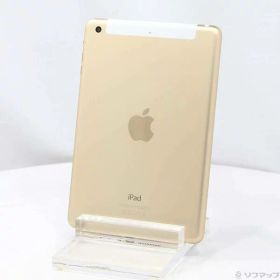 【中古】Apple(アップル) iPad mini 3 64GB ゴールド MGYN2J／A au 【368-ud】