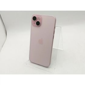 【中古】Apple 楽天モバイル 【SIMフリー】 iPhone 15 Plus 128GB ピンク MU093J/A【千葉】保証期間1ヶ月【ランクB】