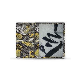 MightySkins Carbon Fiber Skin Compatible with Kindle Scribe (2022) Full Wrap - Yellow Hip Hop | Protective Textured Carbon Fiber Finish | _並行輸入