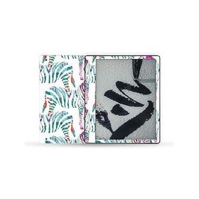 MightySkins Carbon Fiber Skin Compatible with Kindle Scribe (2022) Full Wrap - Zebra Mosaic | Protective Textured Carbon Fiber Finish | Ea_並行輸入