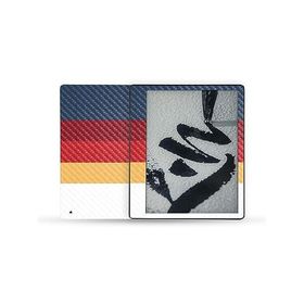 MightySkins Carbon Fiber Skin Compatible with Kindle Scribe (2022) Full Wrap - Vintage Lines | Protective Textured Carbon Fiber Finish | E_並行輸入