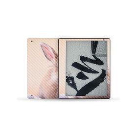 MightySkins Carbon Fiber Skin Compatible with Kindle Scribe (2022) Full Wrap - Bunny | Protective, Durable Textured Carbon Fiber Finish | _並行輸入