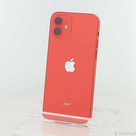 〔中古〕Apple(アップル) iPhone12 64GB プロダクトレッド MGHQ3J／A SIMフリー〔344-ud〕