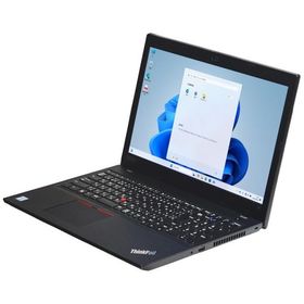 6ヶ月保証 lenovo ThinkPad L590 ノートパソコン 第8世代 Core i5 Windows11 64bit メモリ16GB 高速 SSD WiFi WEBカメラ HDMI テンキー A4サイズ 中古 20006781