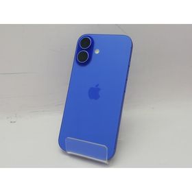 【中古】Apple 国内版 【SIMフリー】 iPhone 16 128GB ウルトラマリン MYDU3J/A【ECセンター】保証期間１ヶ月【ランクB】
