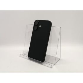 【中古】Apple SoftBank 【SIMフリー】 iPhone 16 128GB ブラック MYDQ3J/A【ECセンター】保証期間１ヶ月【ランクB】