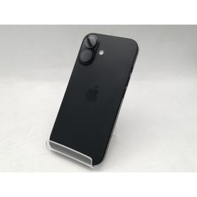 【中古】Apple 国内版 【SIMフリー】 iPhone 16 128GB ブラック MYDQ3J/A【ECセンター】保証期間１ヶ月【ランクA】