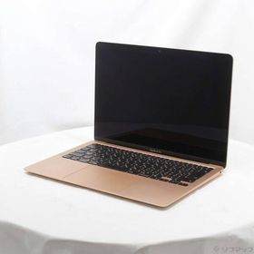 〔中古〕Apple(アップル) MacBook Air 13.3-inch Late-2020 MGNE3J／A Apple M1 8コアCPU_8コアGPU 16GB SSD512GB ゴールド 〔15.3 Sequoia〕〔377-ud〕