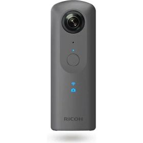 【中古】 リコー RICOH THETA V メタリックグレー 360度カメラ 手ブレ補正機能搭載 4K動画 360度空間音声 Android OS搭載で機能拡張に対応 リコーシータ独自の高精度なスティッチング技術で自然な360度撮影 ビジネスシーンで大活躍 910725 (整備済み品)