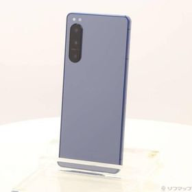 〔中古〕SONY(ソニー) Xperia 5 IV 128GB ブルー SO-54C docomo SIMフリー〔368-ud〕