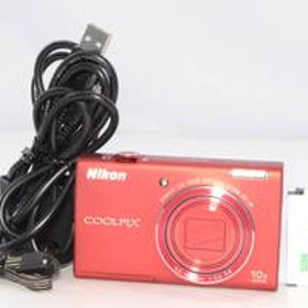 ニコン Nikon COOLPIX S6200 レッド コンパクトデジタルカメラ クールピクス