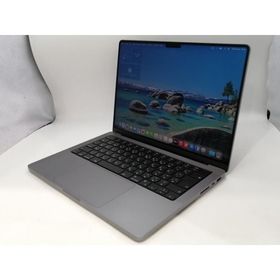 【中古】Apple MacBook Pro 14インチ M2 Pro(CPU:10C/GPU16C) 16GB/512GB スペースグレイ MPHE3J/A (14インチ,2023)【浜松駅前】保証期間１ヶ月【ランクA】