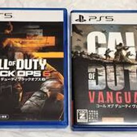 ＰS5 ソフト 「CALL OF DUTY BLACK OPS 6 ＆ CALL OF DUTY VANGUARD」中古品 セット