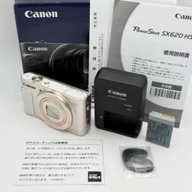 【ほぼ新品】Canon キャノン PowerShot SX620 HS ホワイト コンパクトデジタルカメラ
