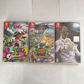 スプラトゥーン2・スナックワールド・FIFA 18 3本セット