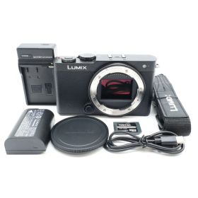 画面に少し擦れありますが■ほぼ新品■ PANASONIC LUMIX DC-S9-K ジェットブラック