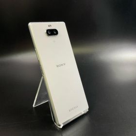 【全額返金保証】【最速発送】Sony Xperia 8 Lite 64GB ホワイト au J3273 白ロム 動作確認済